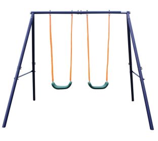 Two Station Swing Set for Children