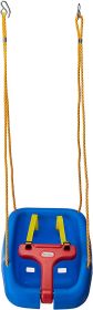 2-in-1 Snug and Secure Swing, High Back Swing, Blue