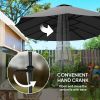 Outdoor beach umbrella/Double-Sided Sun Umbrella ( Amazon Shipping)