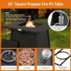 50,000 BTU Propane Fire Pit Table – Cozy Outdoor Gathering Made Easy 🔥