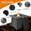 50,000 BTU Propane Fire Pit Table – Cozy Outdoor Gathering Made Easy 🔥