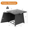 50,000 BTU Propane Fire Pit Table – Cozy Outdoor Gathering Made Easy 🔥