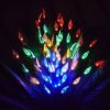 3 PCS 60 LED Solar Garden Lights Tree Branch Leaf Shape Lamp IP65 Waterproof Solar Garden Decorative Lights for Outdoor Garden Lawn Patio Decking